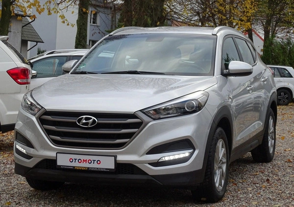 Hyundai Tucson cena 87900 przebieg: 52400, rok produkcji 2018 z Kościerzyna małe 352